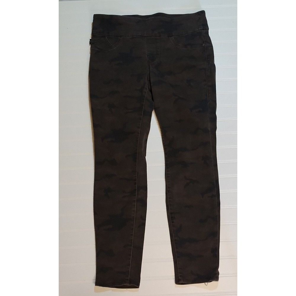 Rock & Republic Fever Camo Womens 14M Slimming Skinny Jeggings Jeans Faux Pocket